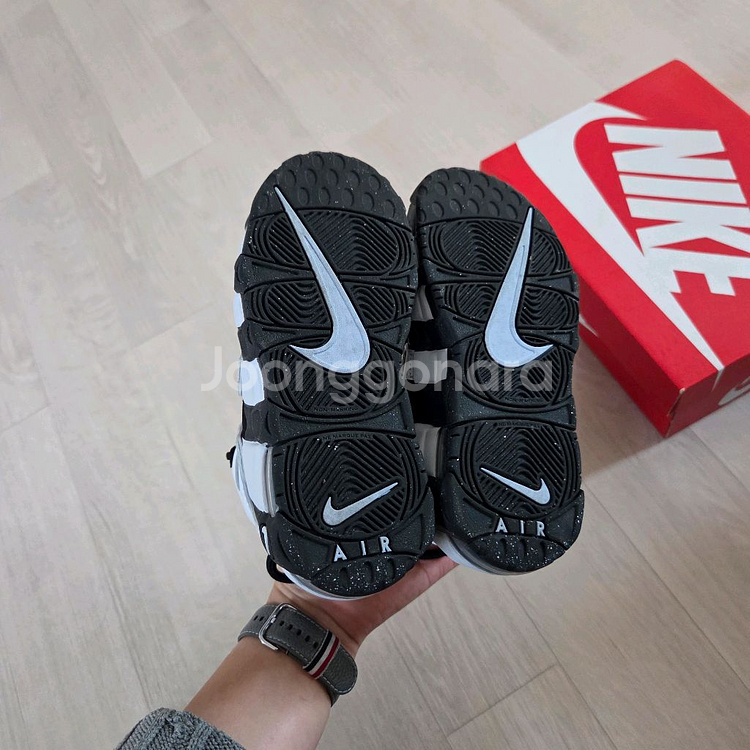 나이키 키즈 에어모어 업템포--2
