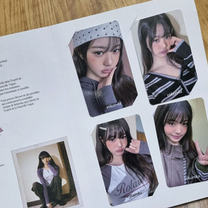 로라로라 장원영 포토카트 포카