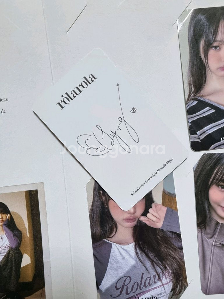 로라로라 장원영 포토카트 포카--1