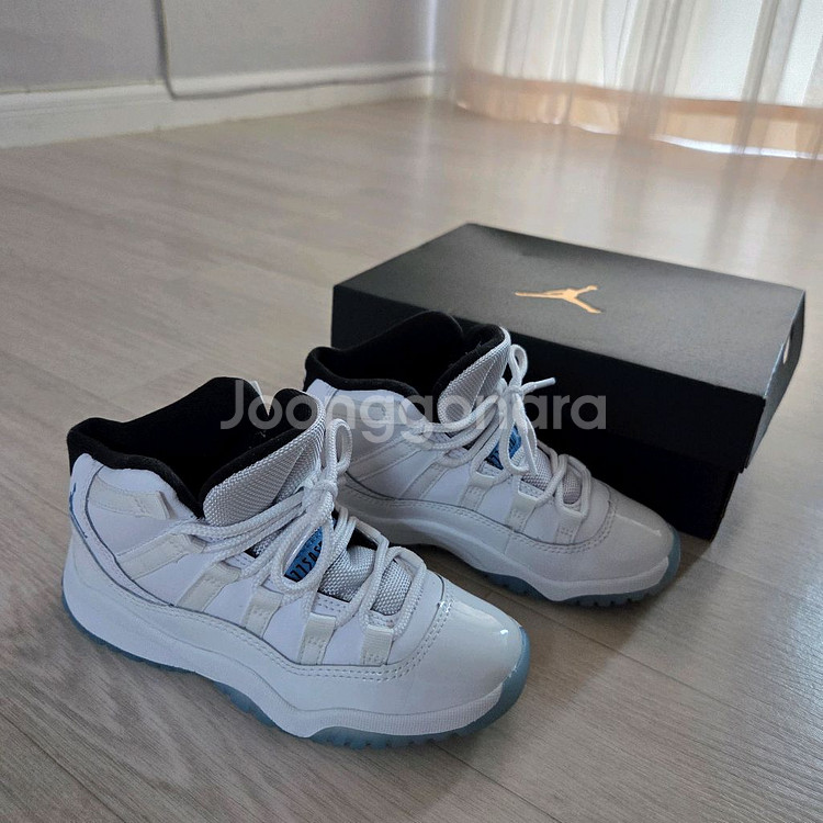 나이키키즈/조던11레트로 레전드 블루 378039 104--1