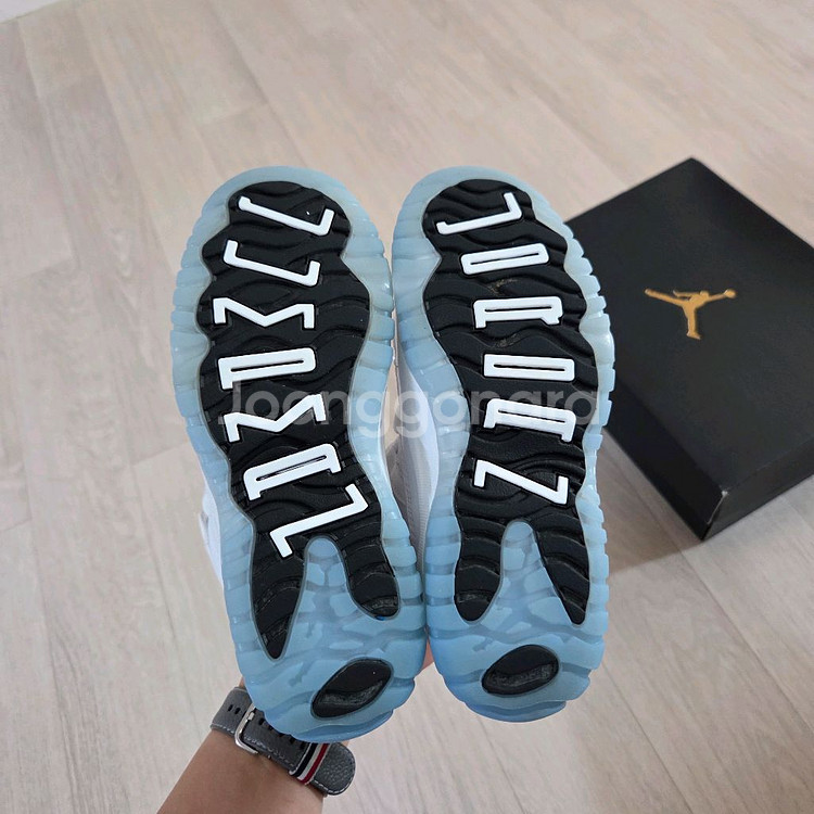 나이키키즈/조던11레트로 레전드 블루 378039 104--3