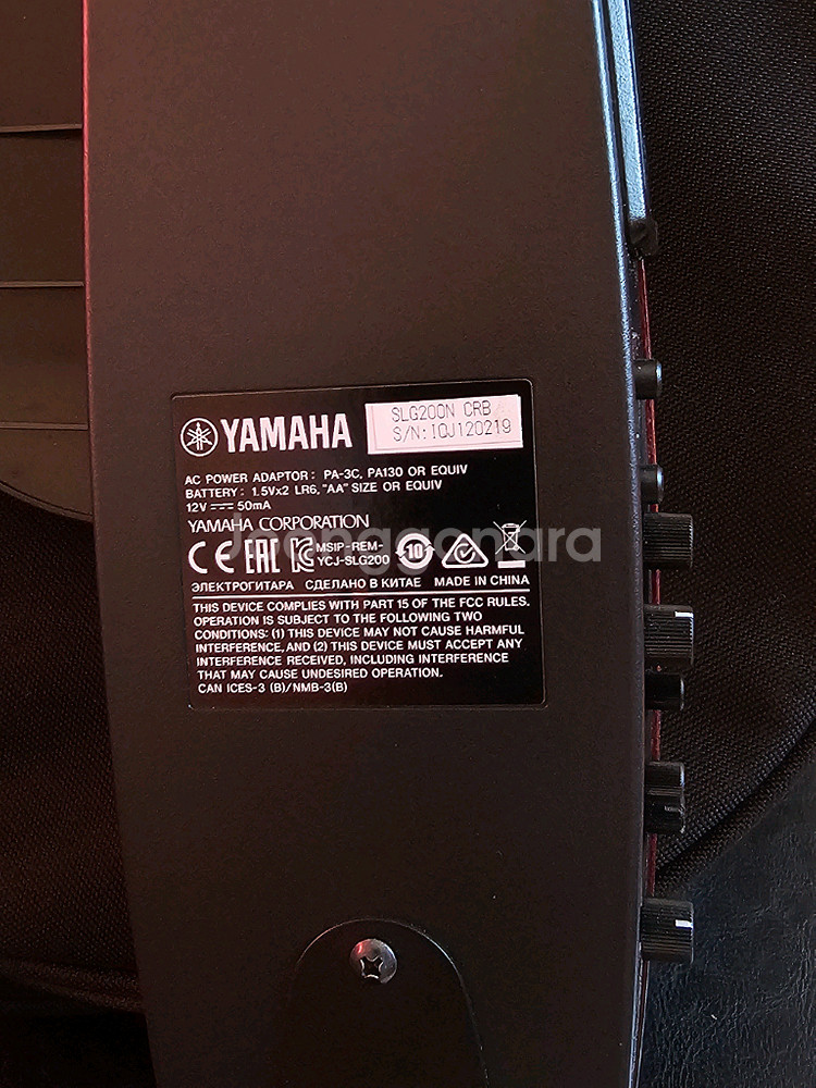 야마하 사일런트 기타 SLG200N--2