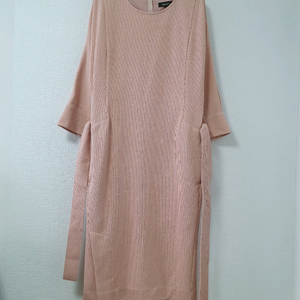 핑크벨트원피스