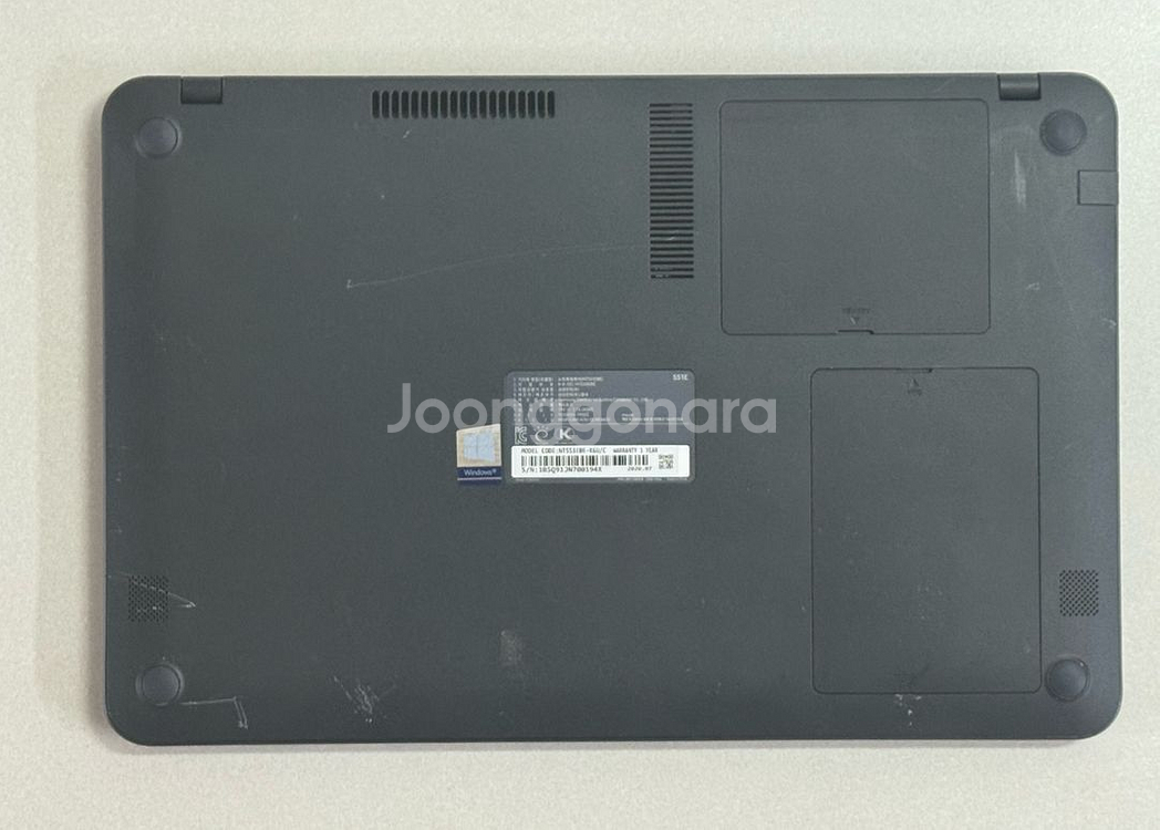 [ 배터리 좋음 ] 삼성 노트북 NT551EBE i5-8265U--4