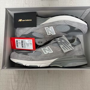뉴발란스 993 그레이 290사이즈 새상품 국내공홈제품