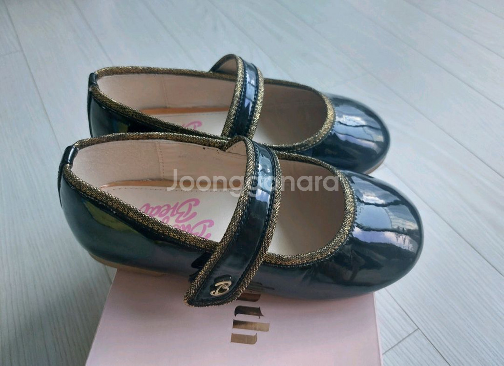 베이비브레스 구두 190 사이즈 골드블랙 29000원--0