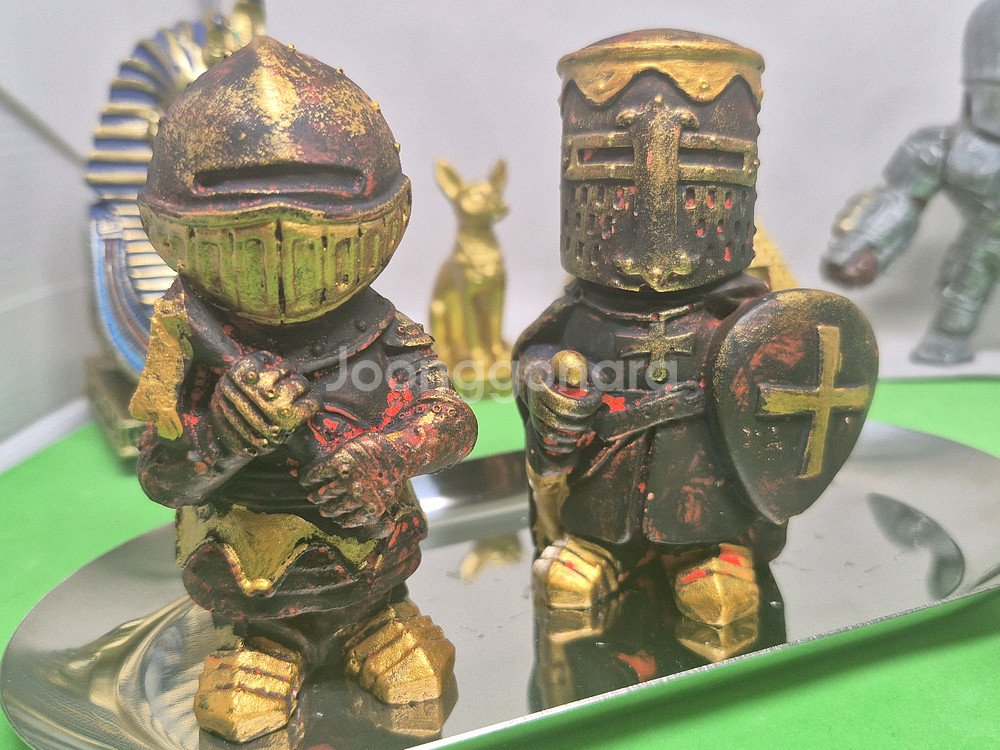 전사용병 석고방향제 인테리어소품--5