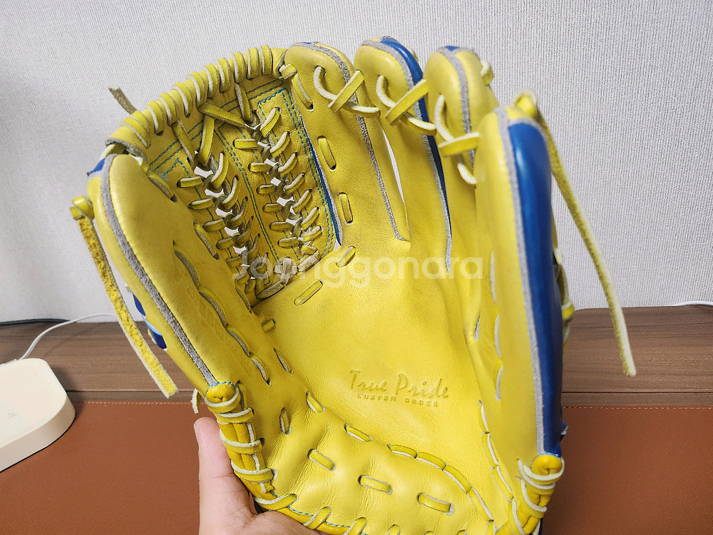 아톰즈 스티어하이드 오더 내야 야구 글러브 포수 미트--5