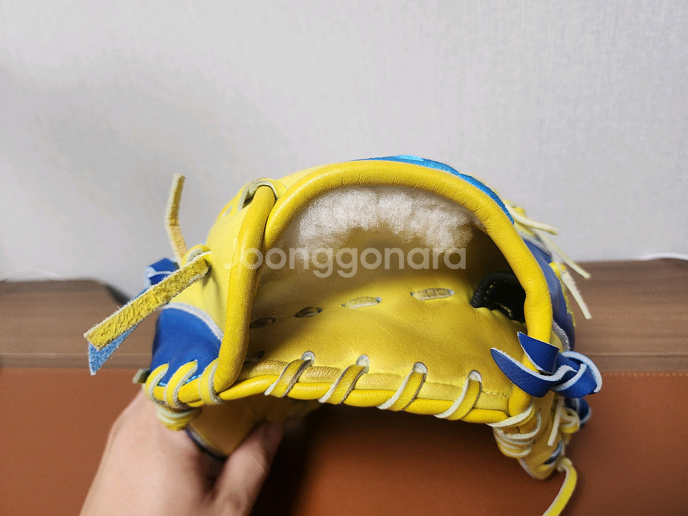 아톰즈 스티어하이드 오더 내야 야구 글러브 포수 미트--3