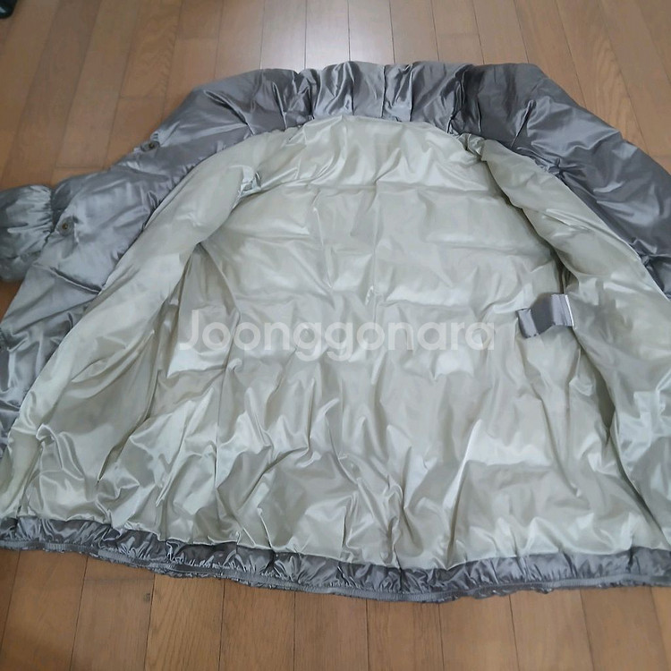 몽또또 실버 하프 패딩 싸이즈 40--2