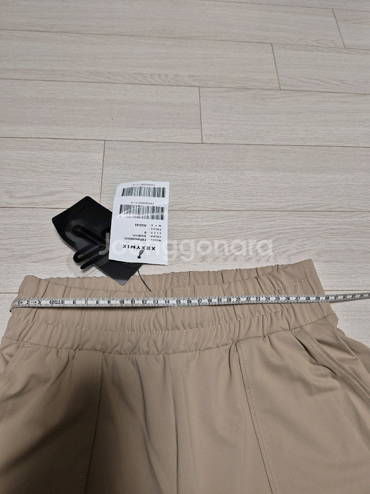 젝시믹스 조거팬츠 피넛베이지 (새상품)--4