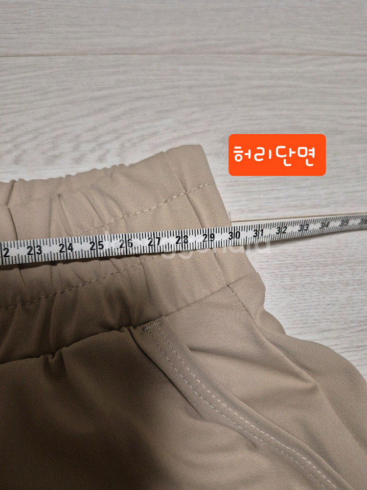 젝시믹스 조거팬츠 피넛베이지 (새상품)--5