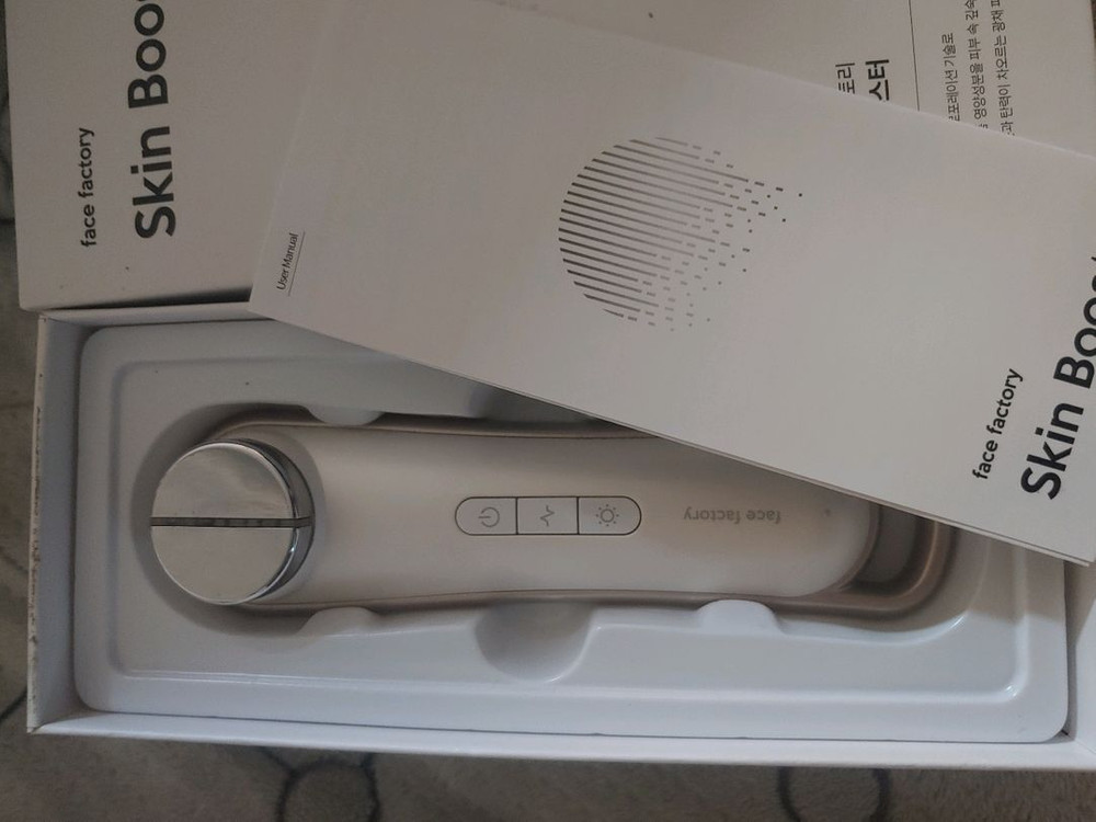페이스 팩토리 스킨부스터 / 화장품 흡수 물광 마사지기 이미지
