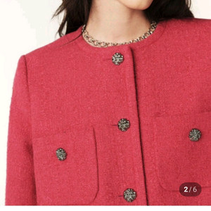 프랑스 BA&SH 바쉬 MEREDITH 트위드 자켓 노윤서 착용