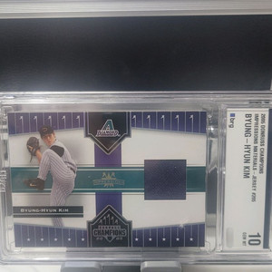 brg 김병현 BK 우승 패치 야구 등급 카드