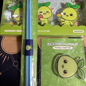 로스트아크 모코코 굿즈(그립톡&마그넷&젓가락 미개봉)