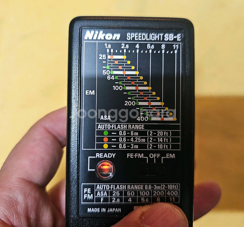 니콘 SB-E 플래시 필름카메라용 스피드라이트--1