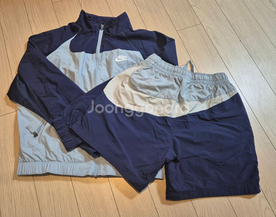 나이키 키즈 트랙탑 쇼츠 세트 12세용--3