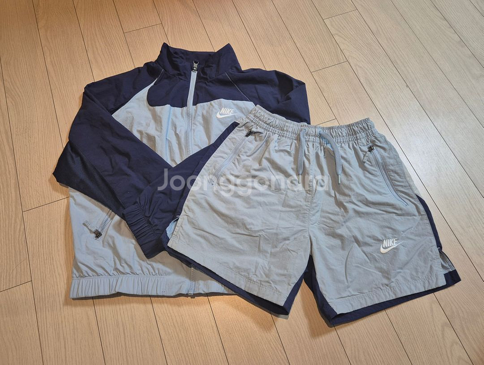 나이키 키즈 트랙탑 쇼츠 세트 12세용--2
