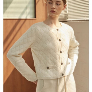 라온 (뮤제라)제나 트위드 가디건 36