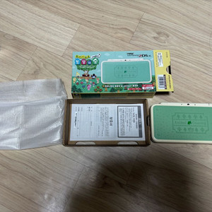 닌텐도 new 2ds xl 동물의 숲 에디션
