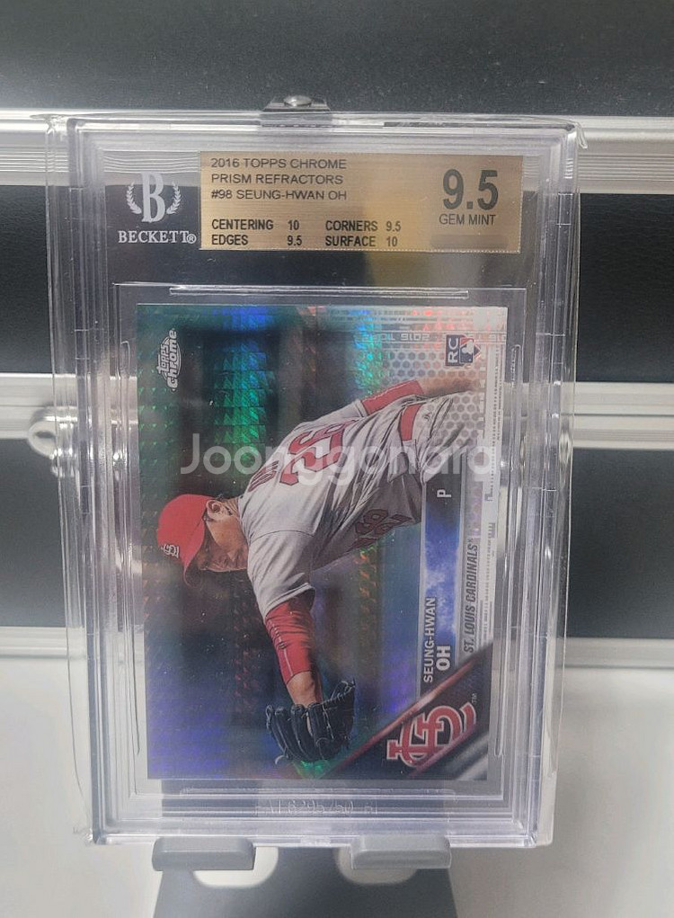 오승환 세인트루이스 루키RC 등급 야구 카드--1