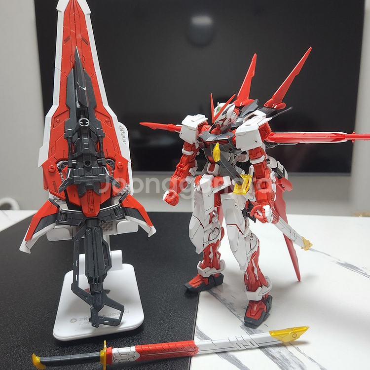 MG 아스트레이 레드프레임 카이 + 플라이트 유닛, 습식데칼--0