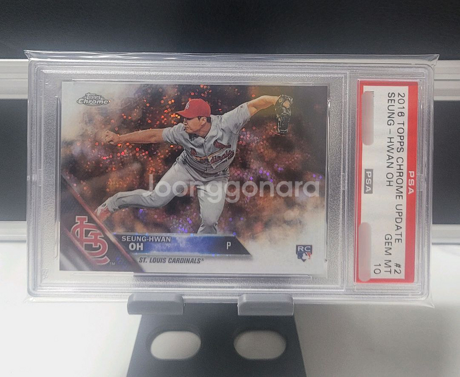 psa10 오승환 세인트루이스 루키RC 야구 등급 카드--0