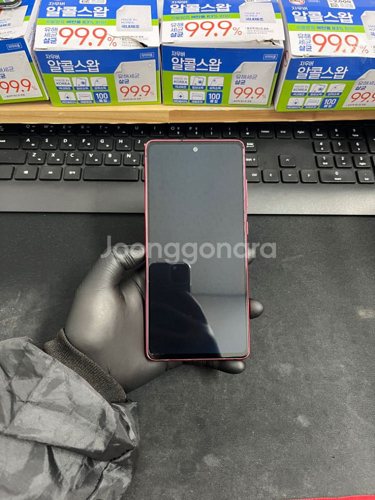 갤럭시S20Fe 128G 레드 S급!--0
