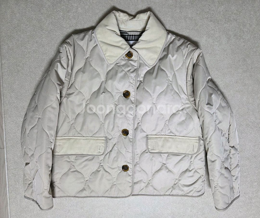 바버 보니 퀼팅 자켓 uk10--1