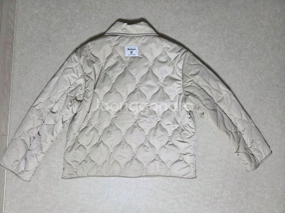 바버 보니 퀼팅 자켓 uk10--2