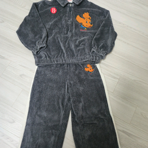 베베드피노 캐릭터 집업 상하복 세트110