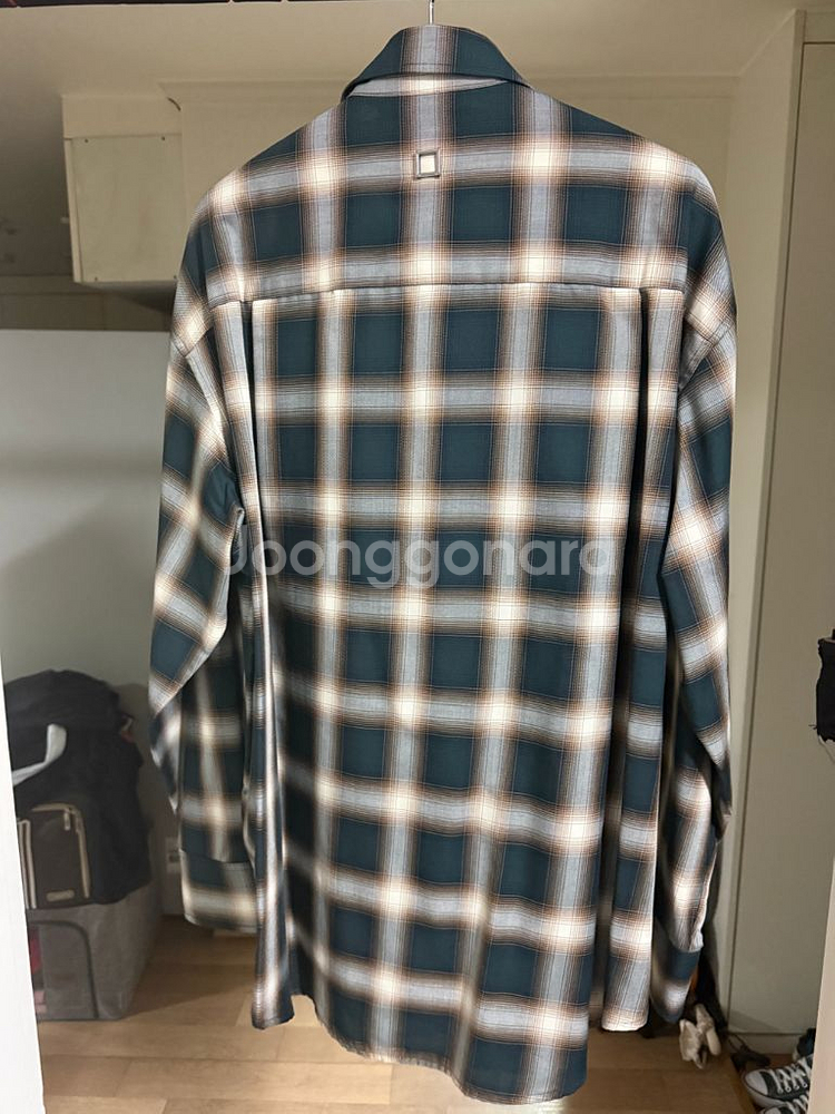 우영미 25FW 체크 셔츠(마지막 가격인하)--4