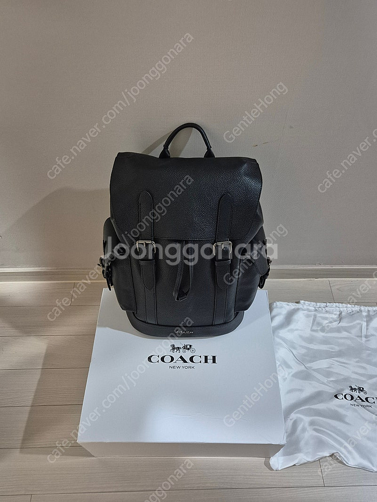 COACH 코치 가죽 백팩 남여공용 허드슨(정품, 풀세트) 투미, 만다리나덕, 쌤소나이트--0