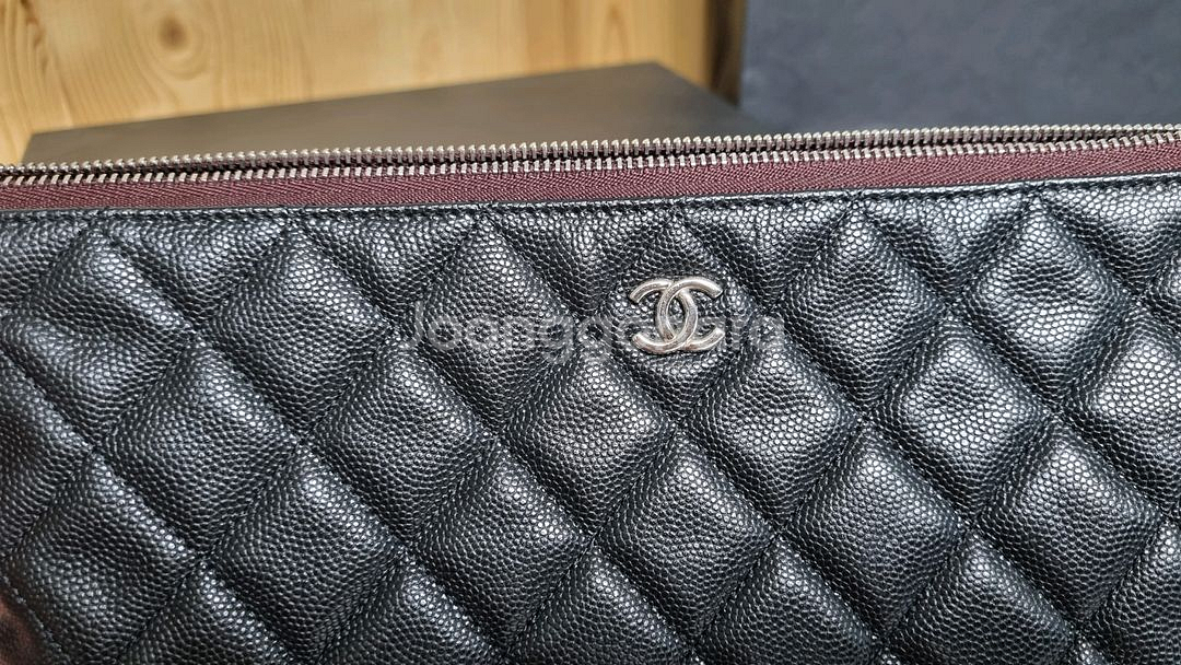 샤넬 뉴미디움 케비어 클러치--3