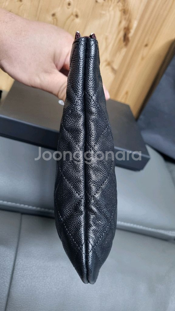 샤넬 뉴미디움 케비어 클러치--4