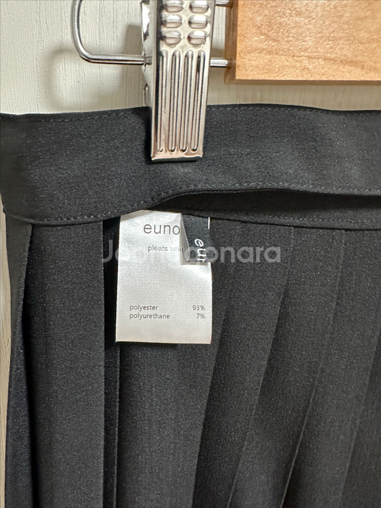 유노이아 플리츠 랩 스커트--6