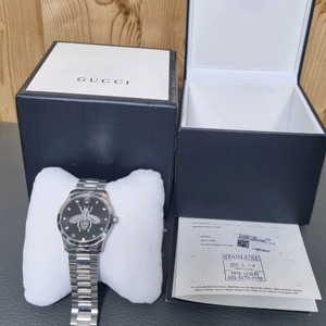 구찌 꿀벌 은장 메탈 시계