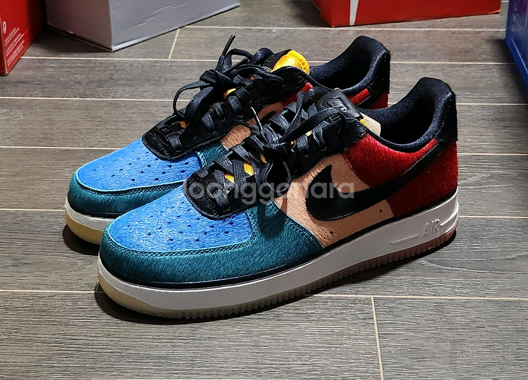 나이키 우먼스 에어포스1 멀티포니헤어 616725-400 W275사이즈--0