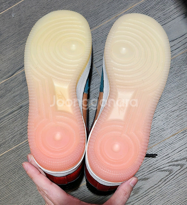 나이키 우먼스 에어포스1 멀티포니헤어 616725-400 W275사이즈--3