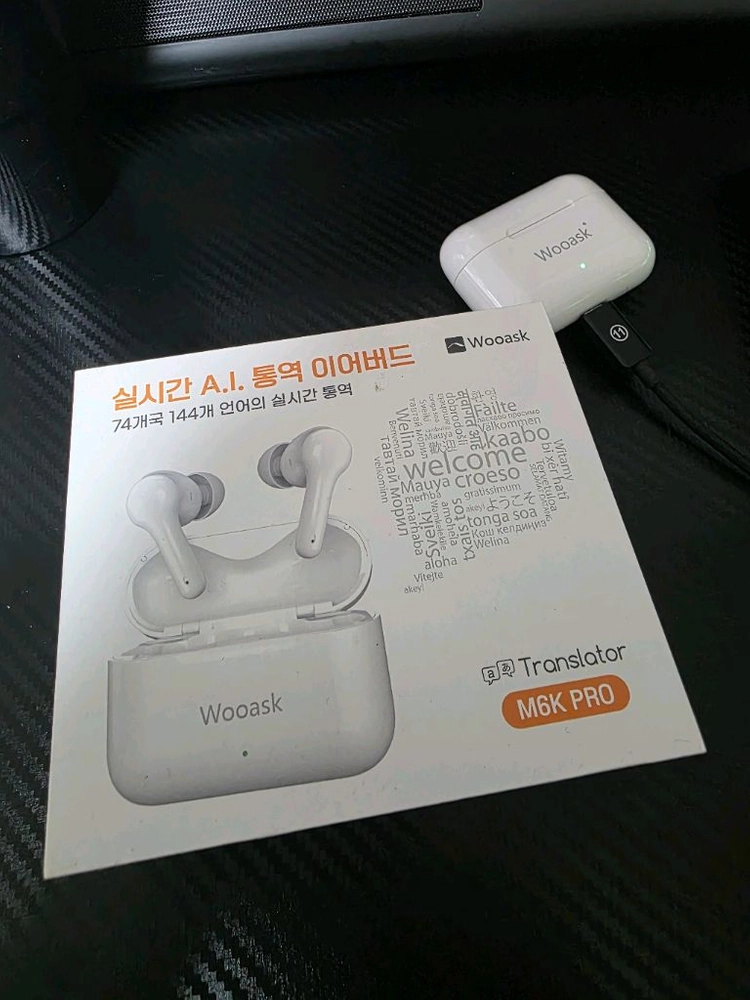 M6k 통역 이어폰 우에스크 M6K PRO 판매합니다 | 중고나라 - 안심되는 중고거래