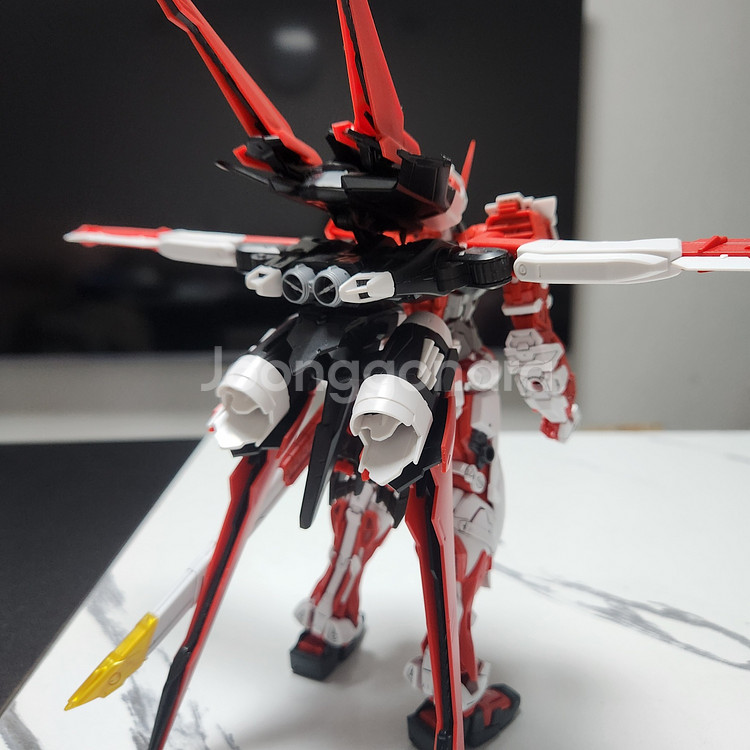 MG 아스트레이 레드프레임 카이 + 플라이트 유닛, 습식데칼--2