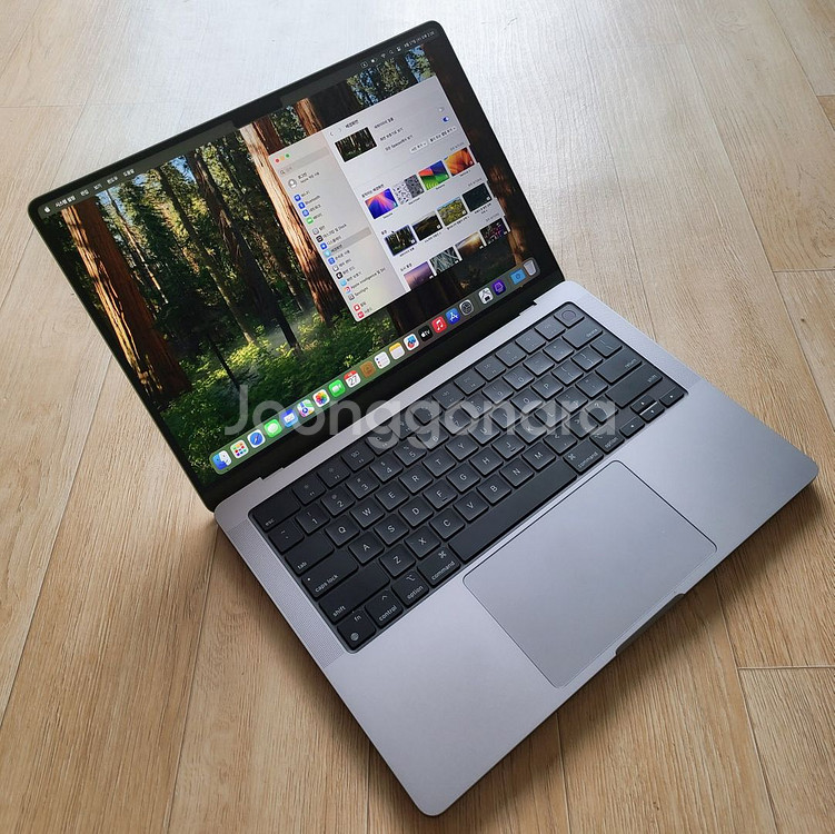 부산 맥북프로M3 14인치 16GB/512GB 배터리92% 팝니다.--4