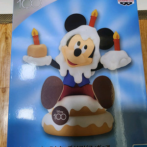 디즈니 100주년 미키마우스 소프바인 피규어