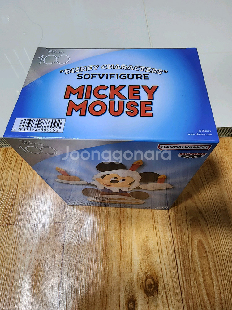 디즈니 100주년 미키마우스 소프바인 피규어--1