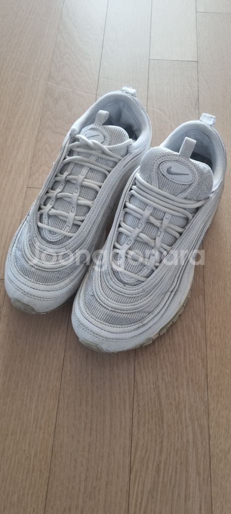 나이키 에어맥스97 트리플화이트 260사이즈(택포)--0