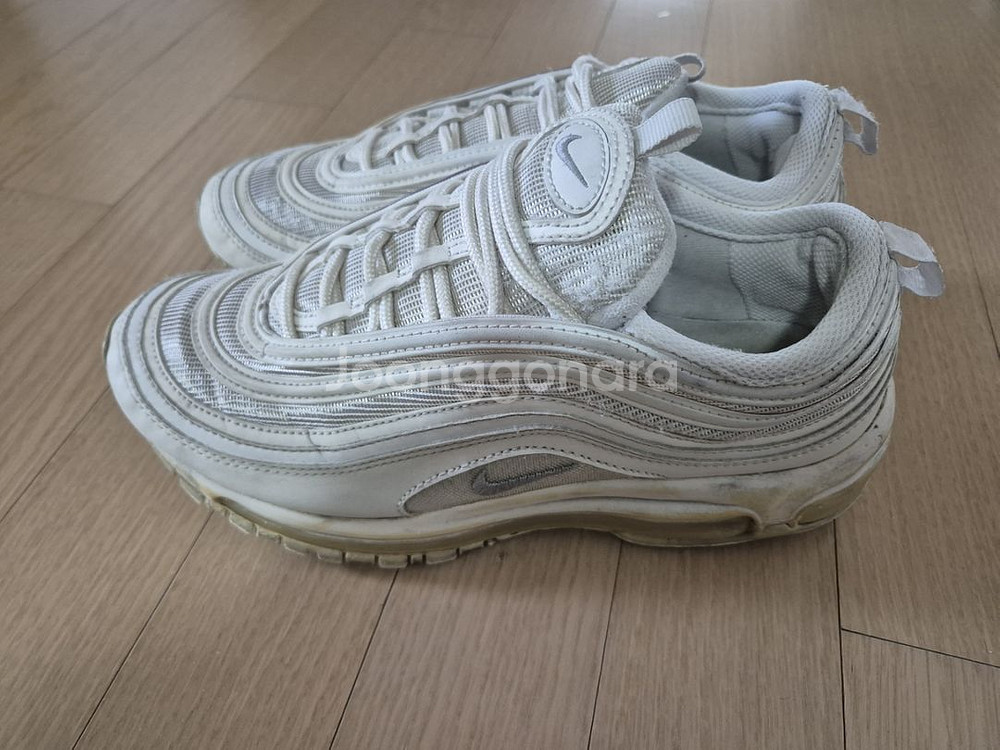 나이키 에어맥스97 트리플화이트 260사이즈(택포)--1
