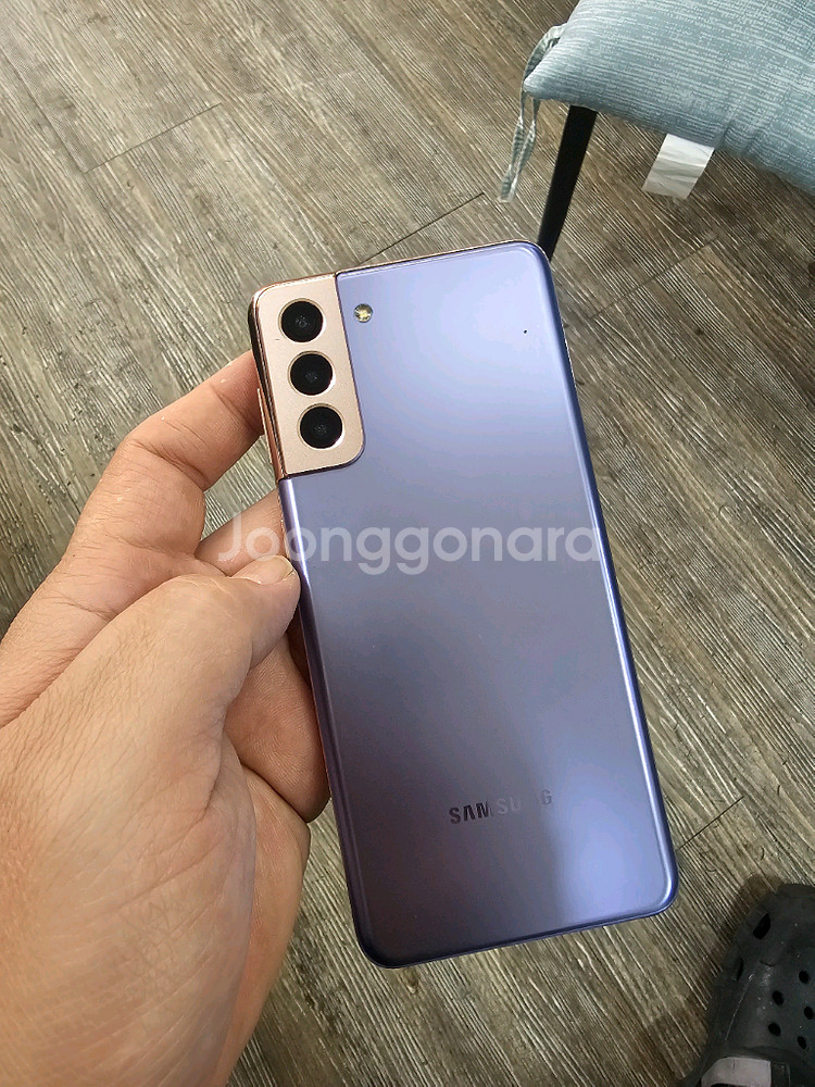 갤럭시 S21플러스 바이올렛 무잔상--0