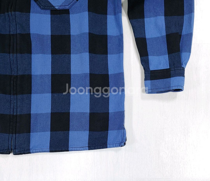 리바이스 집업 버팔로 체크셔츠 L--3