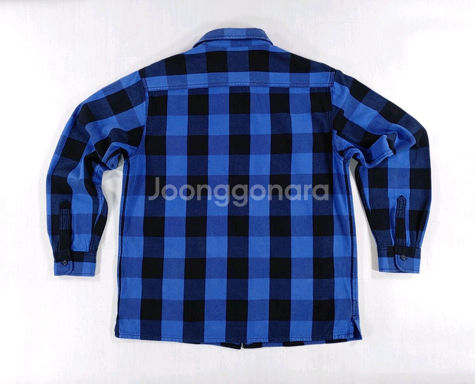 리바이스 집업 버팔로 체크셔츠 L--13